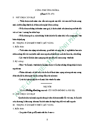 Giáo án Ngữ văn Lớp 7 - Chuẩn kiến thức kĩ năng - Giáo viên THCS Vĩnh Phúc
